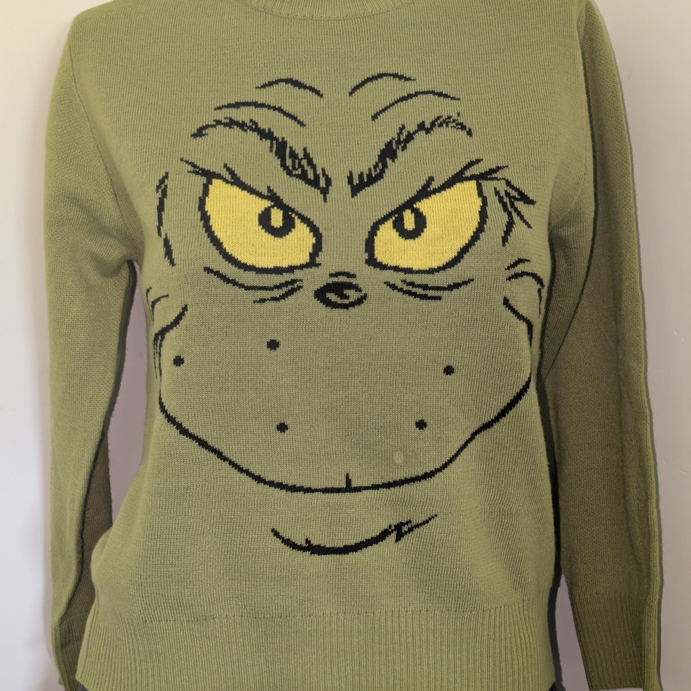 The Grinch Dr. Seuss Knit Sweater